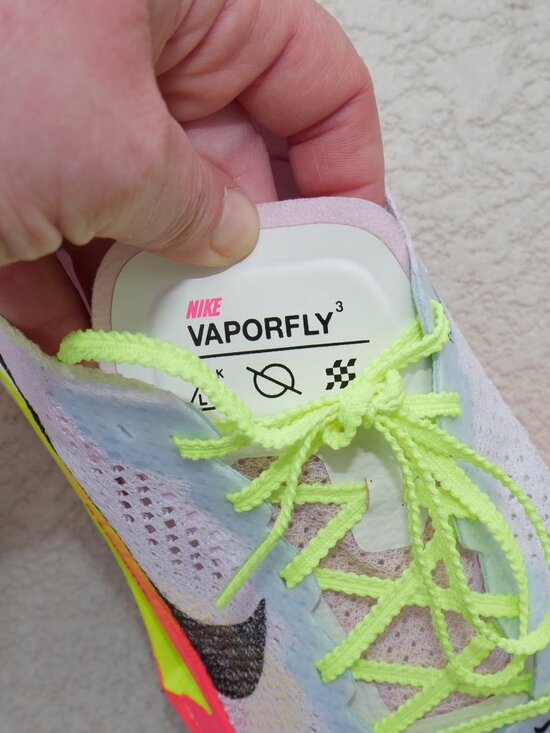 Nike Zoomx Vaporfly Next% 3 FK Mens Size 14 Multi-Color/Black-Volt HQ3219-902 main image 4